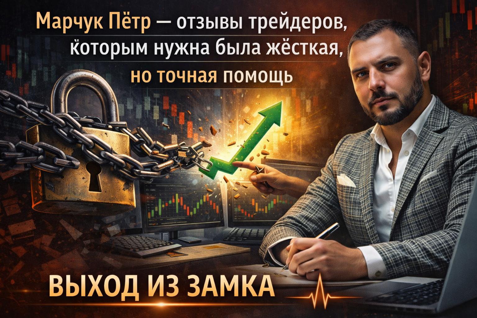 Марчук Пётр трейдер — что делать, если нужно убрать замок на счёте