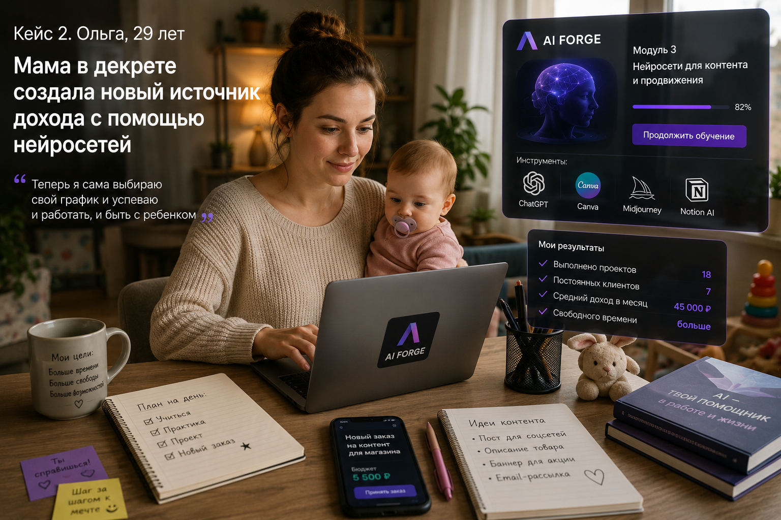 фото: 15 выпускников AI Forge(Аи Фордж): как обычные люди изменили свою жизнь с помощью нейросетей