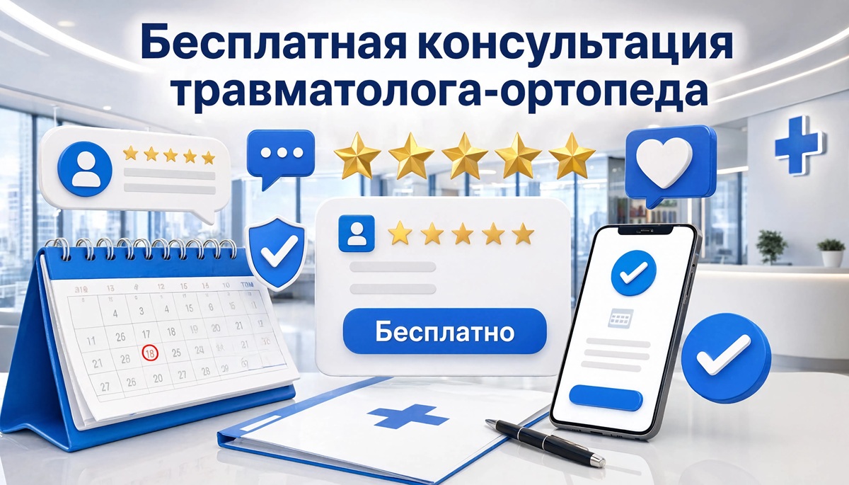 фото: Бесплатная консультация травматолога-ортопеда: когда нужна помощь специалистаБесплатная консультация травматолога-ортопеда: когда нужна помощь специалиста