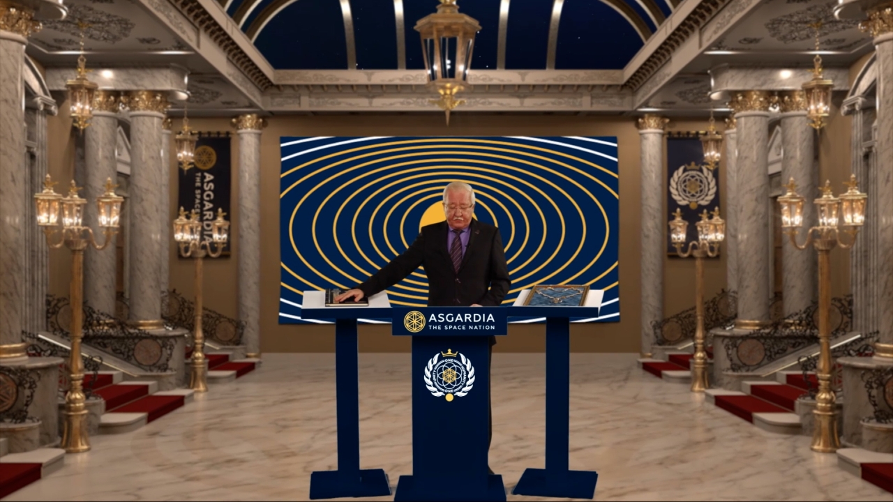 фото: Первая в мире цифровая инаугурация Главы Нации Асгардия
