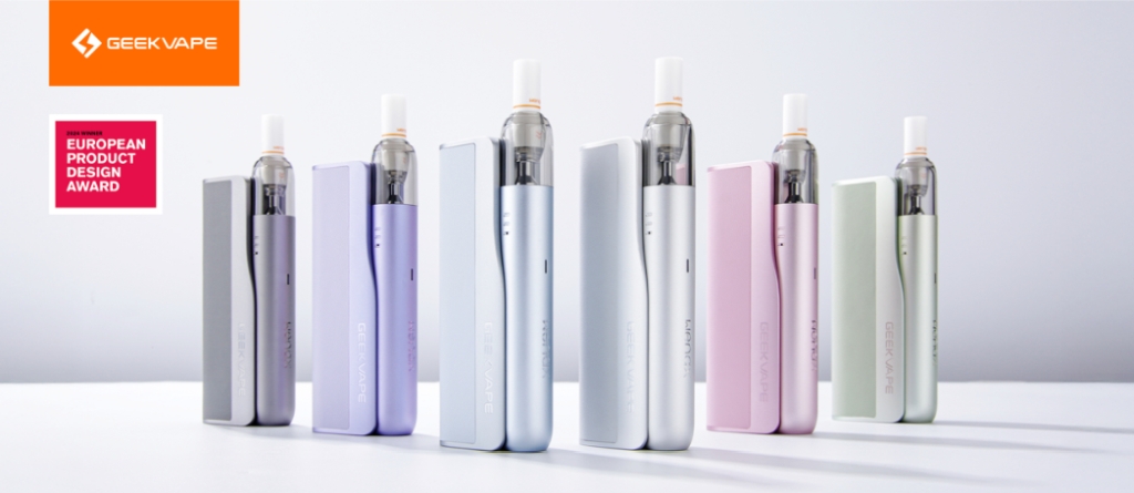фото: Geekvape и Geek Bar завоевали престижные награды MUSE и European Product Design Awards
