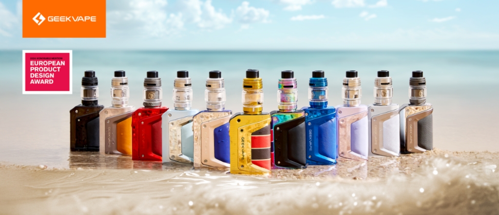 фото: Geekvape и Geek Bar завоевали престижные награды MUSE и European Product Design Awards
