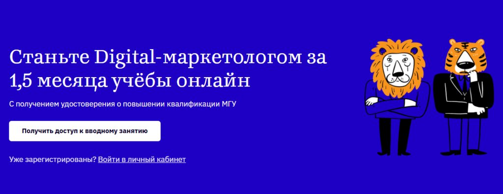 фото: МГУ запускает курс «Директор по маркетингу»: digital-трансформация бизнеса с сертификатом Экономического факультета