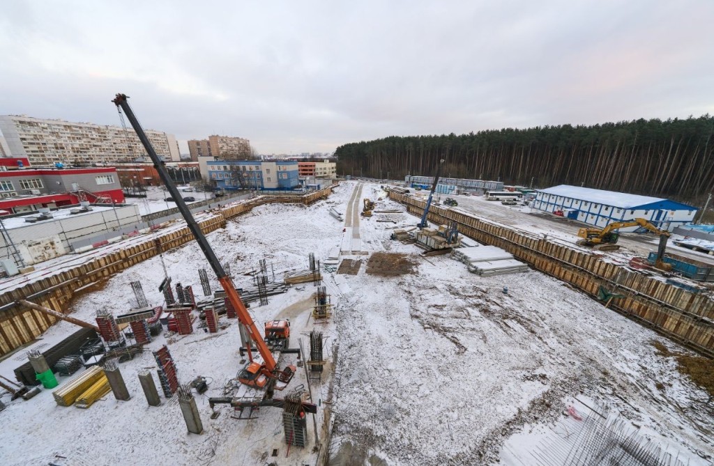 фото: Продолжается строительство жилого кластера «Родина Переделкино»