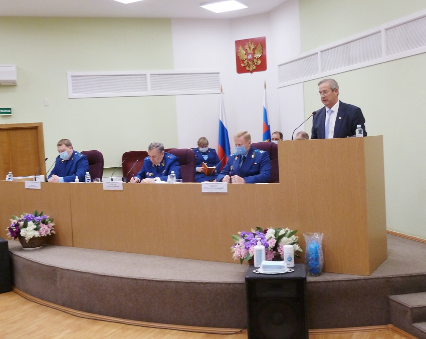 фото: Уполномоченный по защите прав предпринимателей в Челябинской области выступил на заседании коллегии региональной прокуратуры