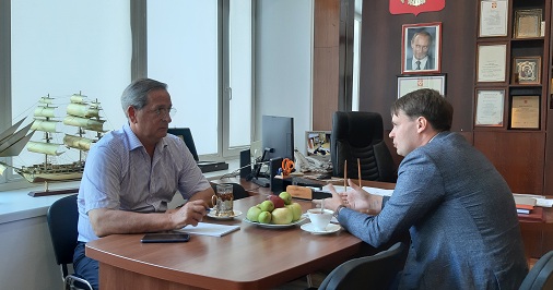 фото: Уполномоченный по защите прав предпринимателей в Челябинской области встретился с председателем комитета по развитию МСБ СПП 
