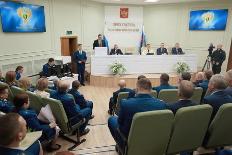 фото: Уполномоченный по защите прав предпринимателей в Челябинской области принял участие в торжественном мероприятии, посвященном Дню работника прокуратуры
