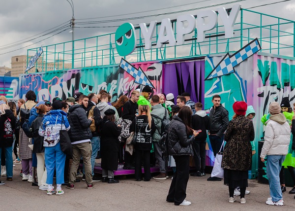 фото: На мероприятии в Москве с участием YAPPY Truck собралось свыше 15 тысяч человек