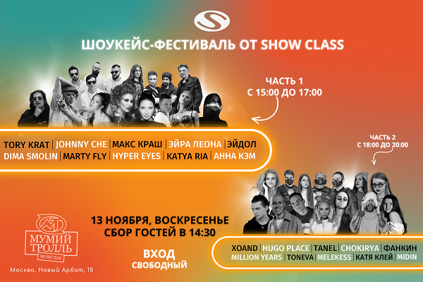 фото: Шоукейс-фестиваль от Show Class – свежий ветер на российской сцене!
