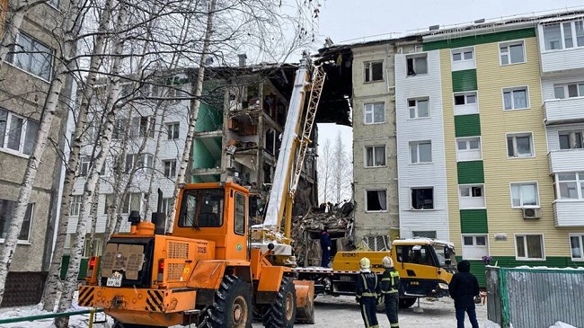 фото: С жильцов, чей дом в Нижневартовске разрушен от взрыва газа, не будут брать доплату за большую площадь квартир
