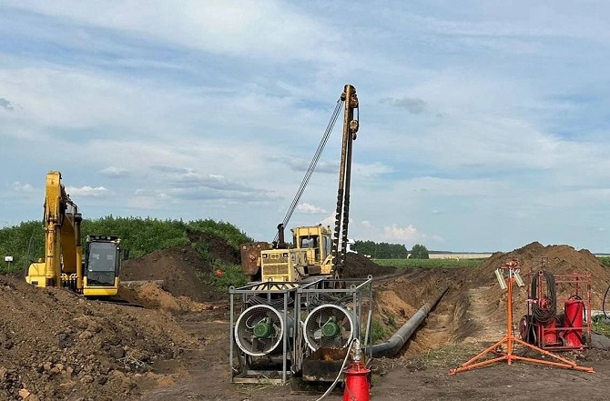 фото: «Транснефть – Дружба» завершило подключение участка нефтепродуктопровода в Пензенской области