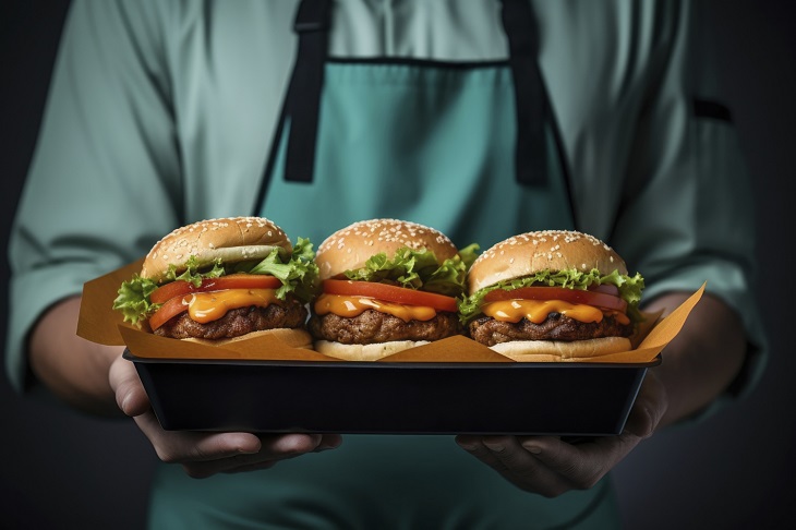 фото: Как заказать готовый бургер домой?
