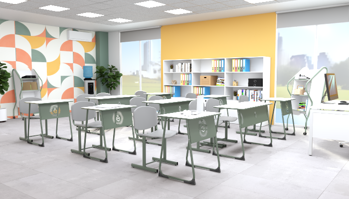 фото: Оснащение школы: ключевые требования к мебели