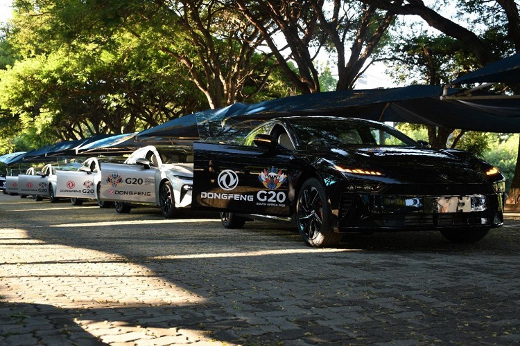 фото: Dongfeng Motor успешно завершила официальную миссию по транспортной поддержке саммита G20 в Южной Африке, в которой экологичный автопарк заслужил международное признание