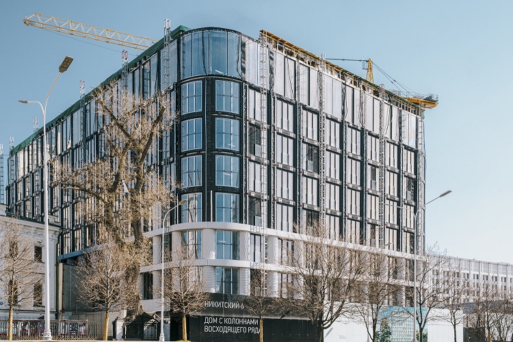 фото: Строительство клубного дома «Никитский 6» выходит на завершающий этап