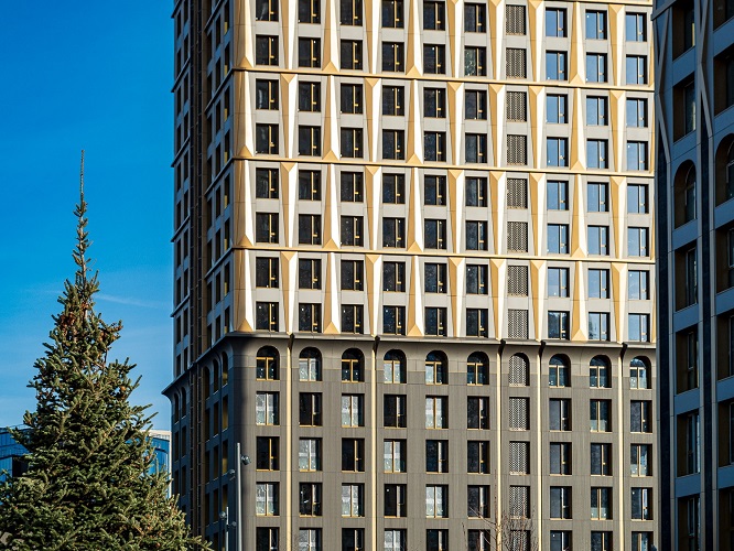 фото: Триумф ар-деко: в ЖК «ЭРА» завершены фасадные работы