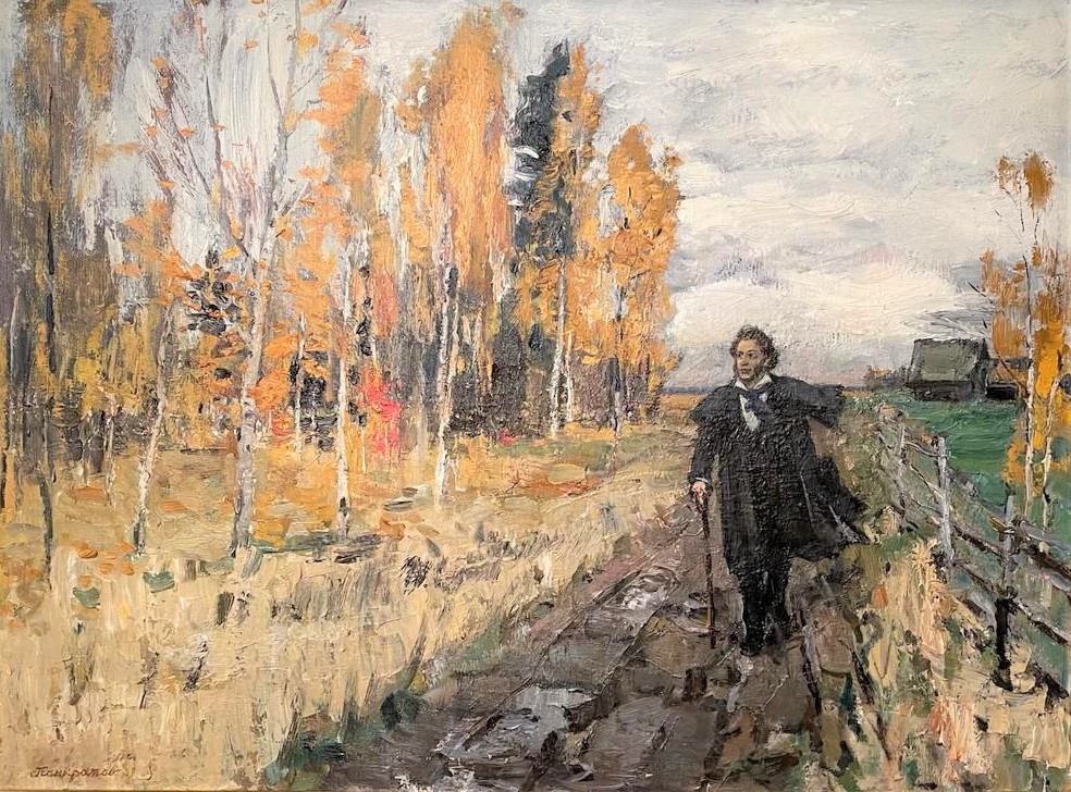 фото: Работы художника пейзажной живописи С.Ф. Панкратова выставлены на продажу