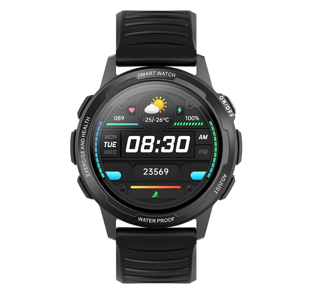 фото: Смарт-часы BQ WATCH 1.3 с функцией мониторинга состояния здоровья 