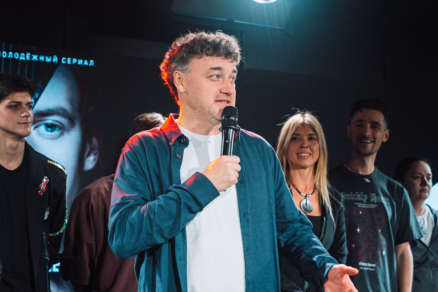 фото: Денис Майданов представил молодежный сериал «Музыка Времени» в Арт-пространстве «МузоСфера»