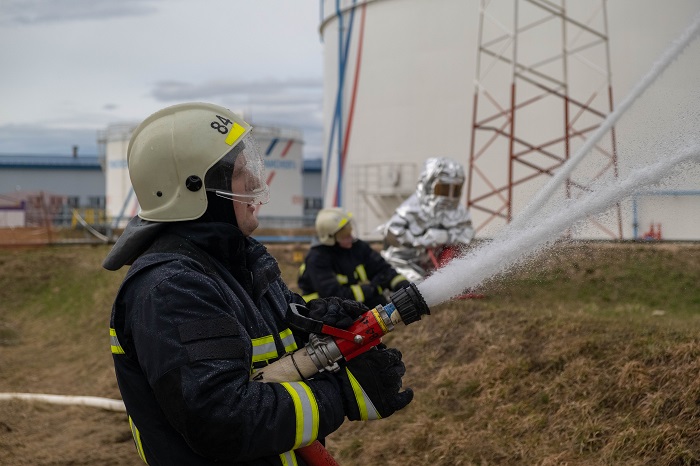 фото: ООО «Транснефть – Балтика» провело плановое пожарное учение на ЛПДС «Кириши»