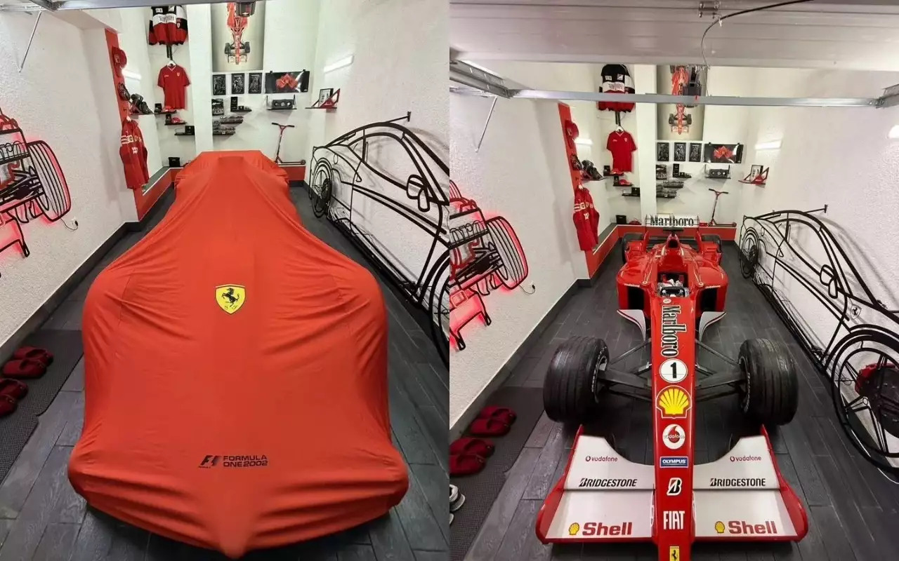 фото: Продается уникальный Ferrari F2002: Легенда Формулы-1 теперь в России