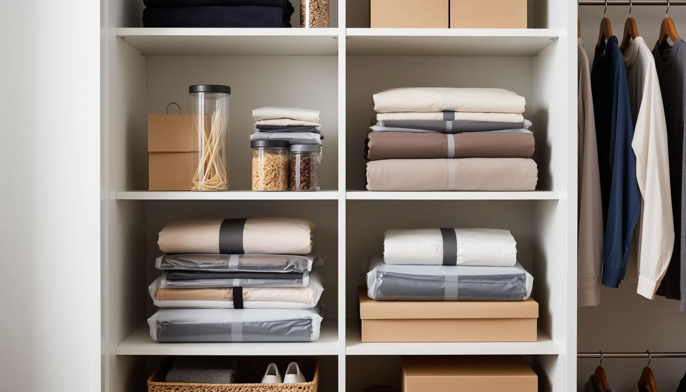 фото: Как правильно хранить летние вещи зимой: почему химчистка и вакуумирование вещей решают все проблемы гардероба