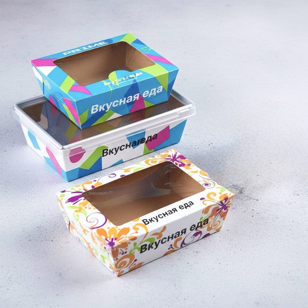 фото:  Packton: Картонная упаковка для фастфуда, которая создает настроение