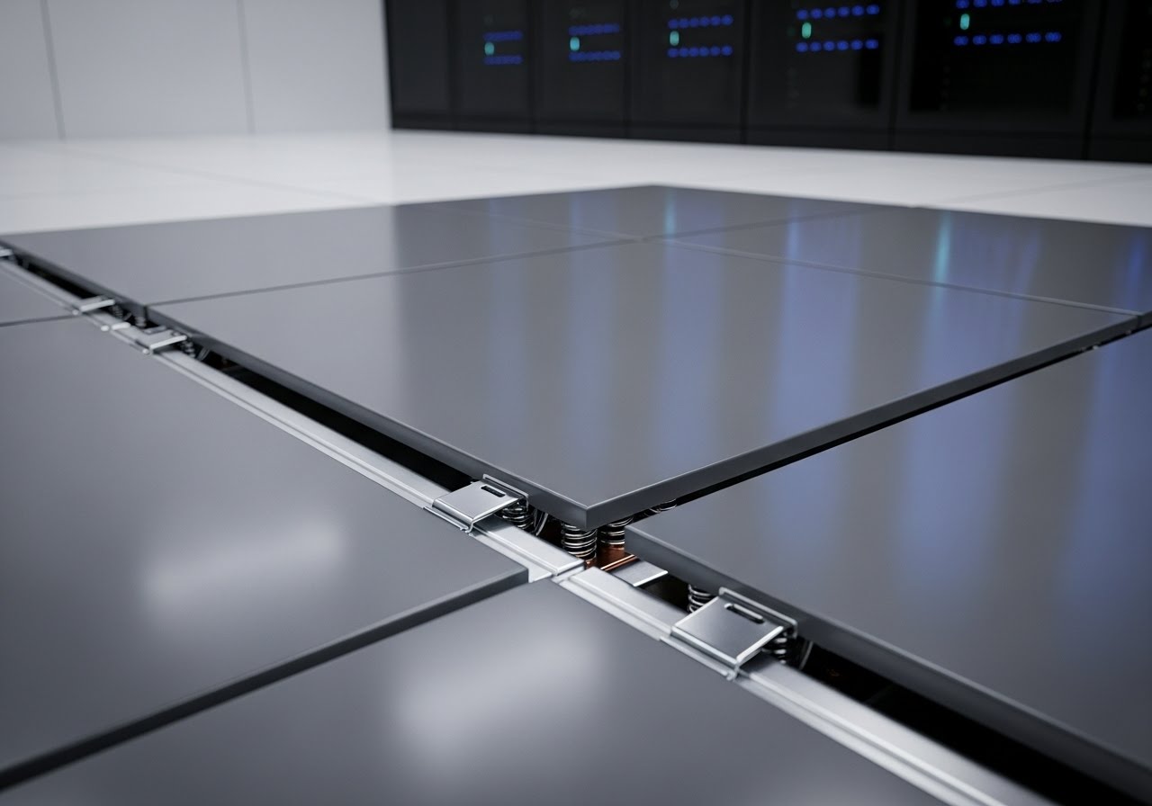 фото: Выбор финишного покрытия для фальшпола: электропроводность, износостойкость и эстетика