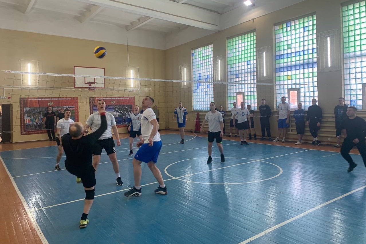 фото: Состоялся открытый турнир по волейболу среди военнослужащих Северского соединения Росгвардии