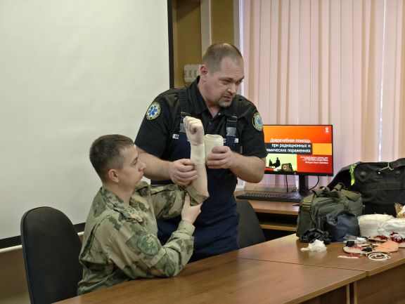 фото: Сбор специалистов радиационной, химической и биологической защиты Росгвардии прошел в Томской области
