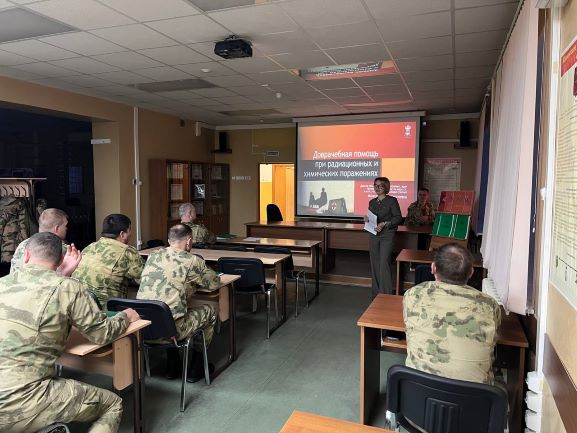 фото: Сбор специалистов радиационной, химической и биологической защиты Росгвардии прошел в Томской области