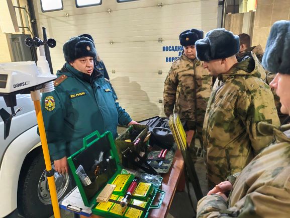 фото: Сбор специалистов радиационной, химической и биологической защиты Росгвардии прошел в Томской области
