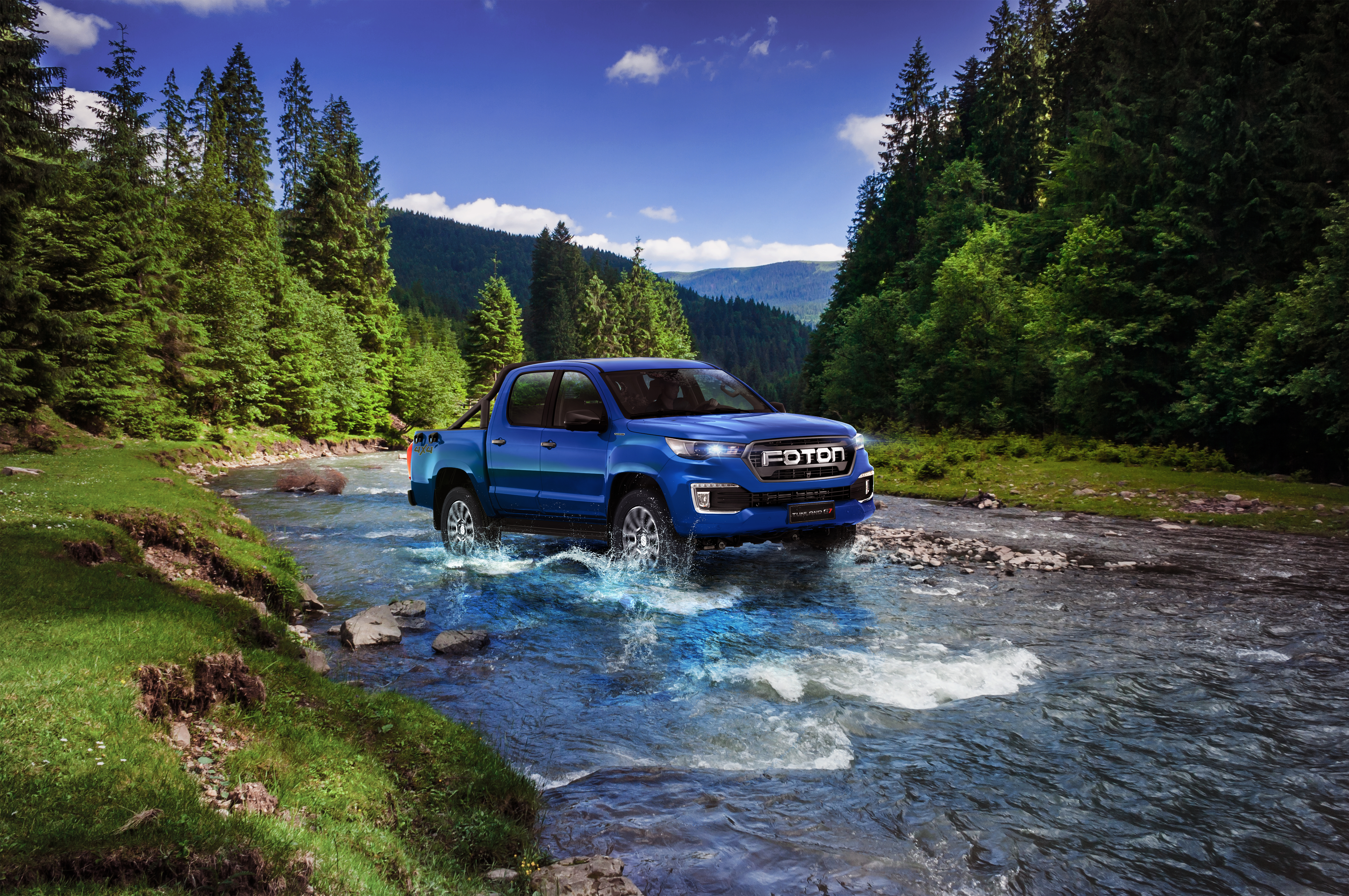 фото: АО «МБ РУС» объявляет особые условия на покупку пикапа Foton Tunland G7