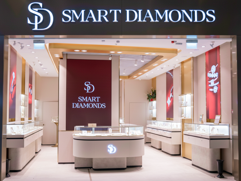 фото: «585 Золотой» запустил сеть ювелирных магазинов с выращенными бриллиантами