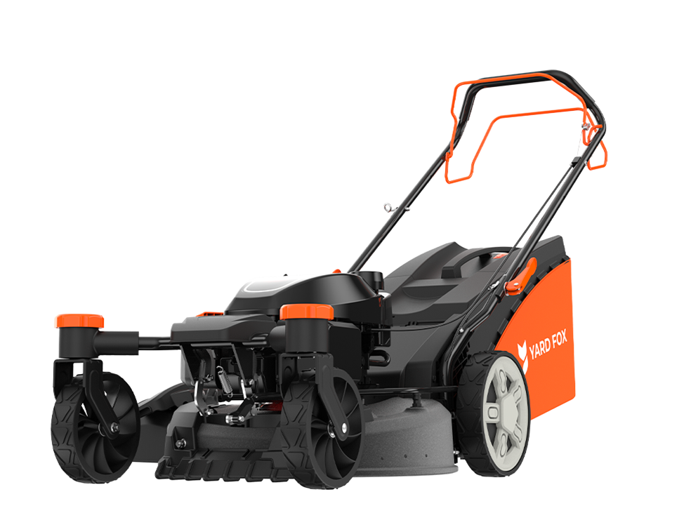 фото: Рояльные колеса на газонокосилке: что это и как выбрать идеальную модель для вашего сада?