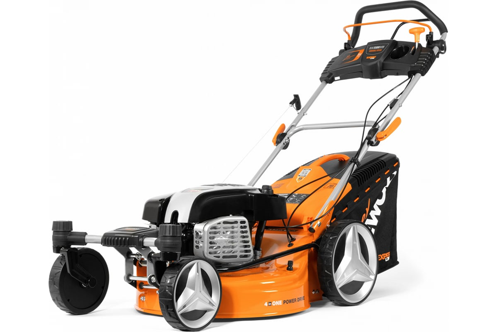 фото: Рояльные колеса на газонокосилке: что это и как выбрать идеальную модель для вашего сада?