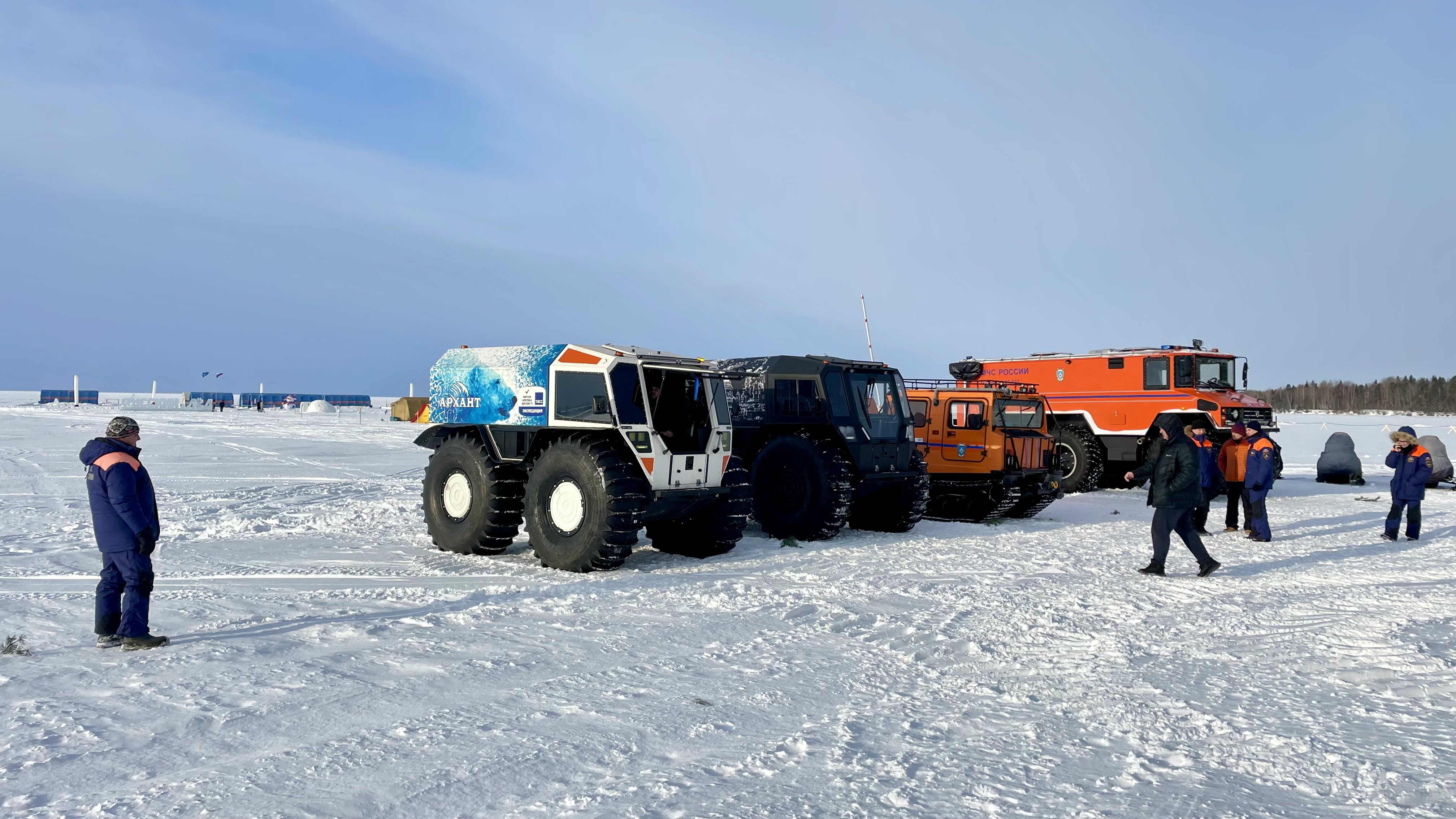 фото: Вездеходы для спасательных работ