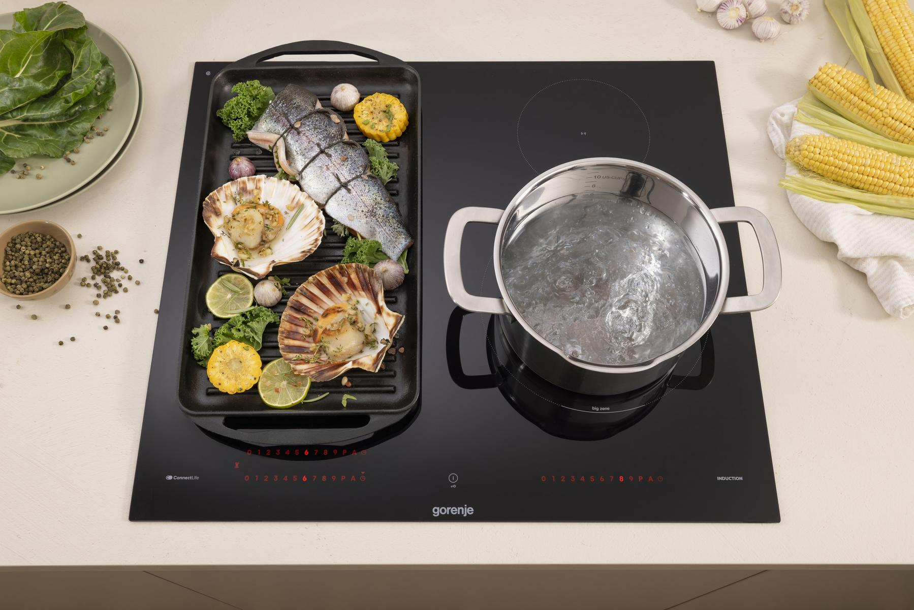 фото: Индукционная варочная панель Gorenje GI6433BCWF покорила рынок инновациями и стилем