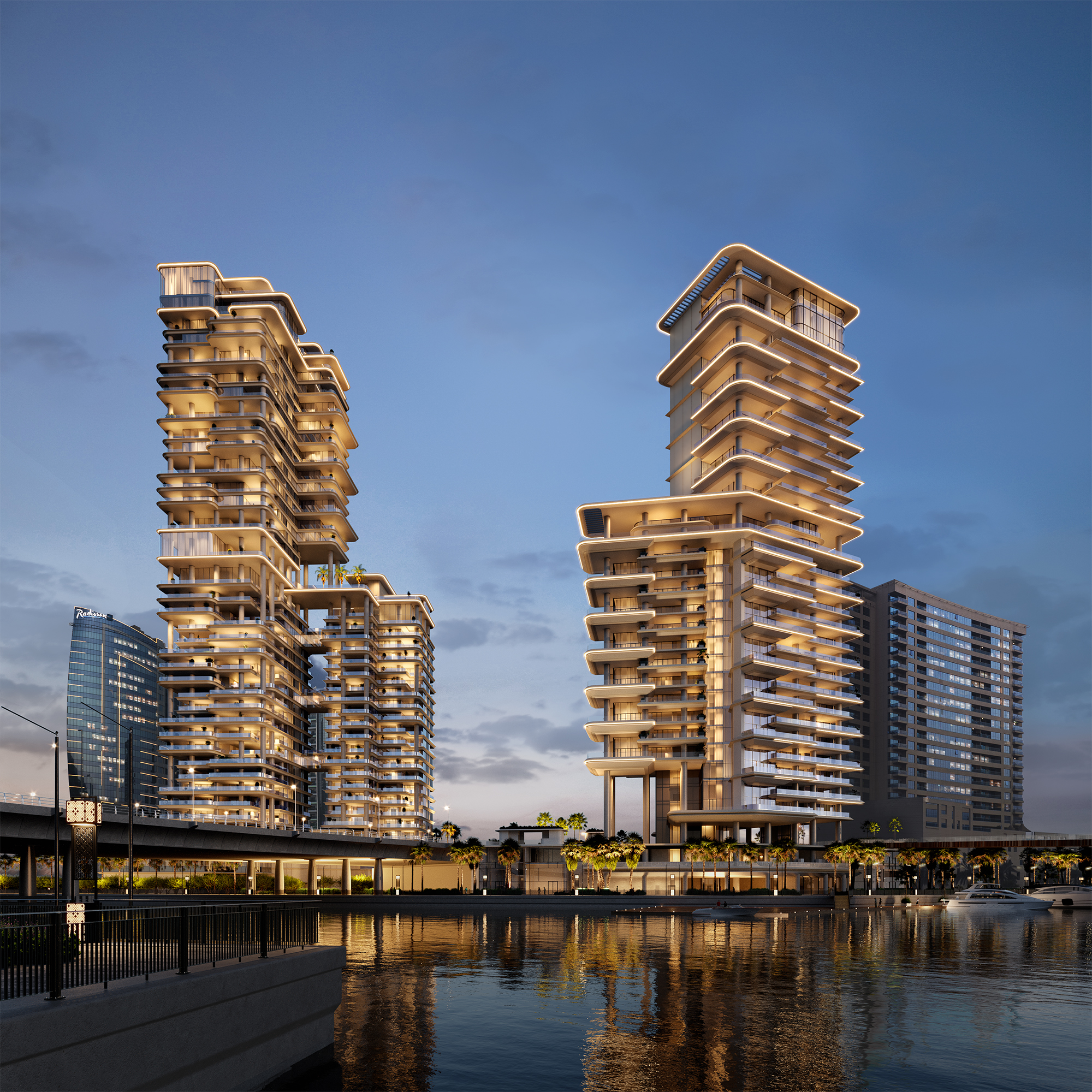 фото: Новый объект компании OMNIYAT на набережной Marasi Bay — жилой комплекс VELA VIENTO под управлением Dorchester Collection