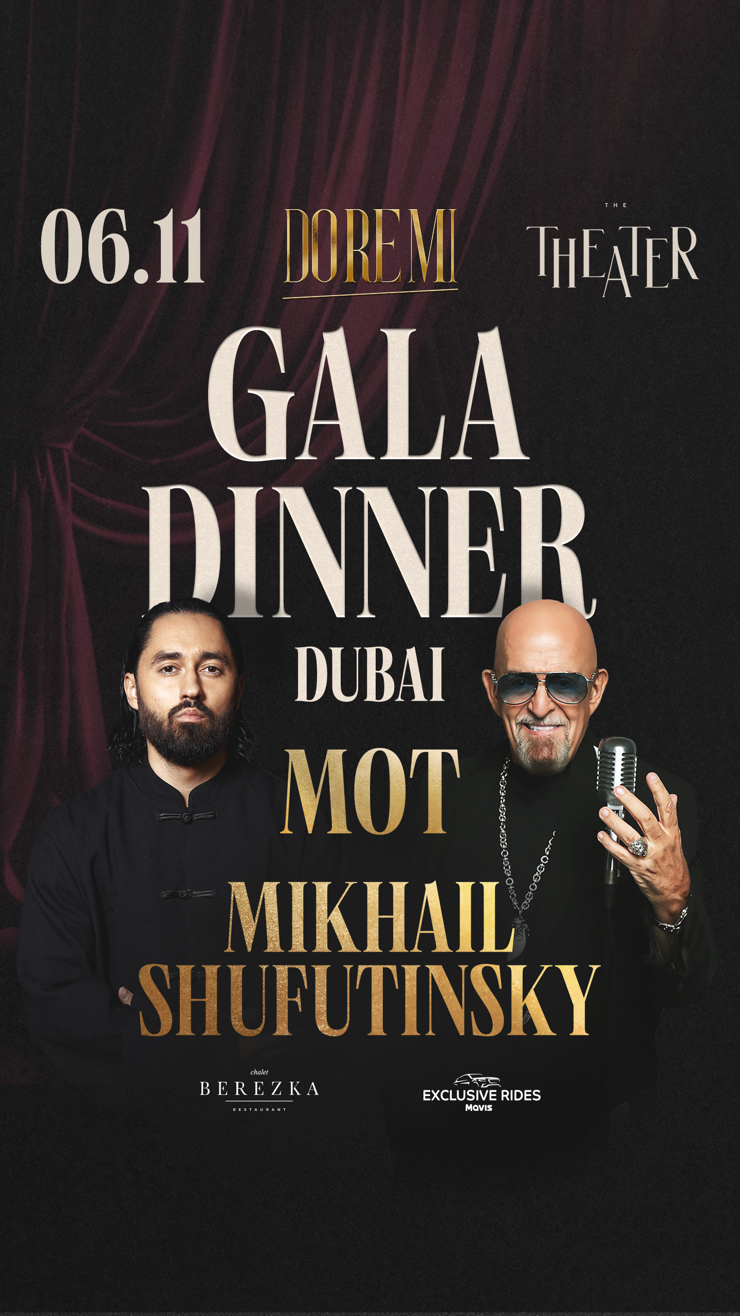 фото: Михаил Шуфутинский и МОТ в The Theater Dubai — концерт года