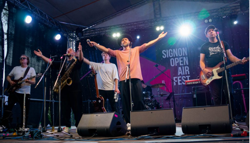 фото: В Рузе прошел музыкальный фестиваль Signon Open Air Fest