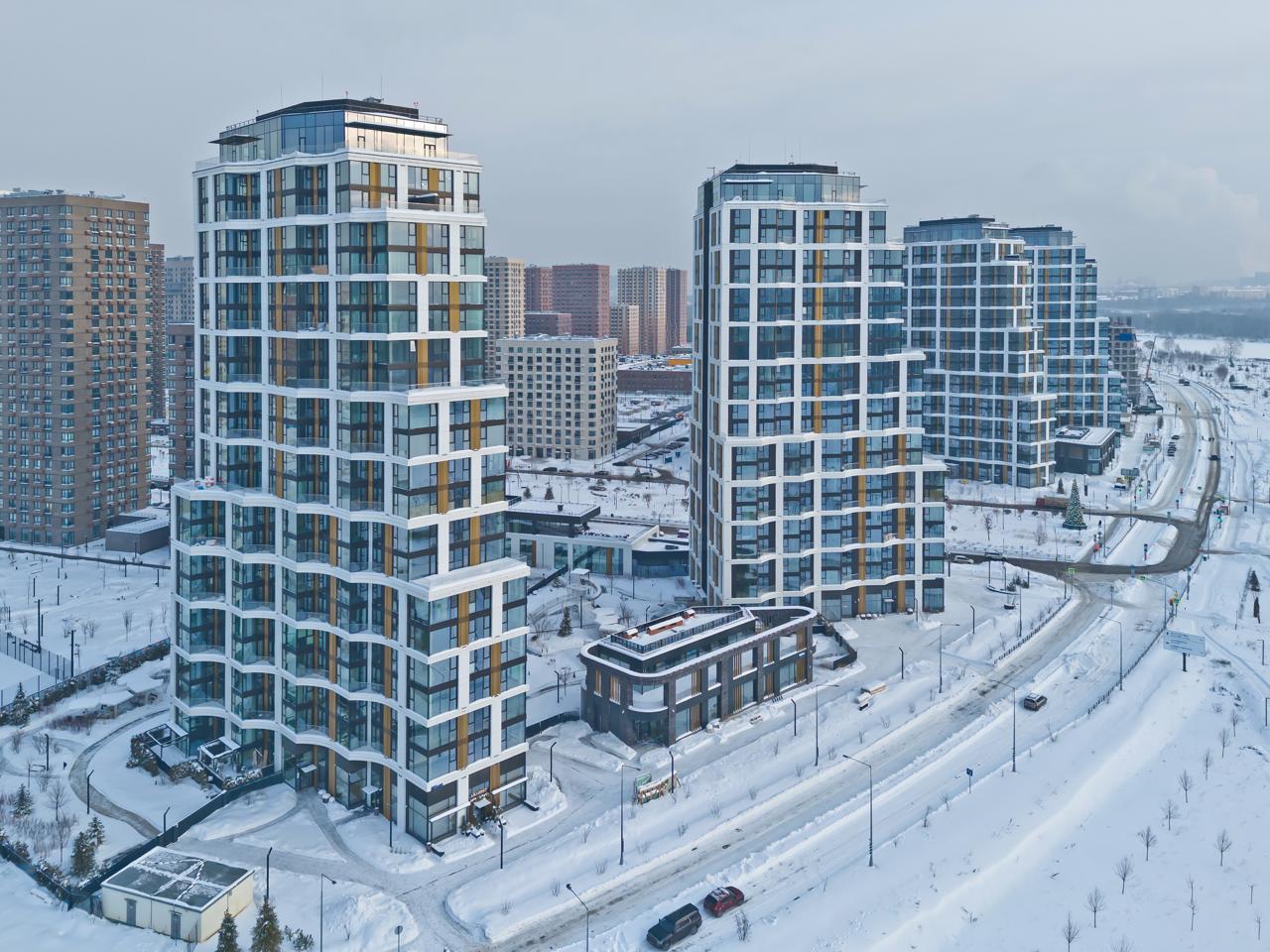 фото: В квартале Bellini «Клубного города на реке Primavera» завершен монолит первого корпуса 