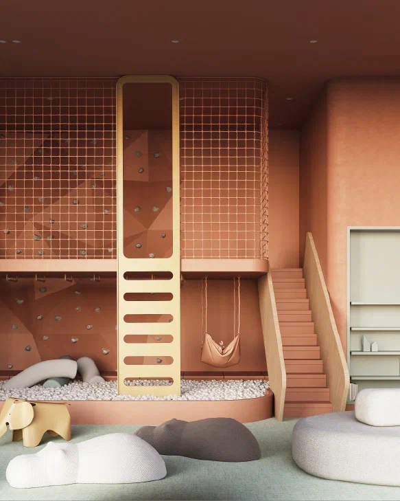 фото: Детский мини-клуб и 6 метровые витражные окна с видом на парк: чем еще встретит своих резидентов гранд-лобби «Клубного города на реке Primavera»?