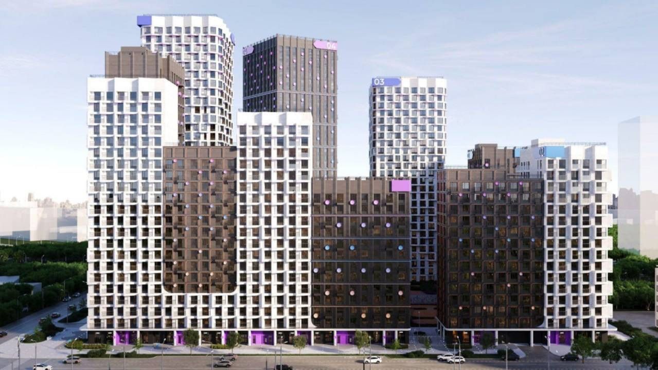 фото: Фасады в стиле диджитал-футуризма ЖК «Алисы» задают новый архитектурный код Екатеринбурга