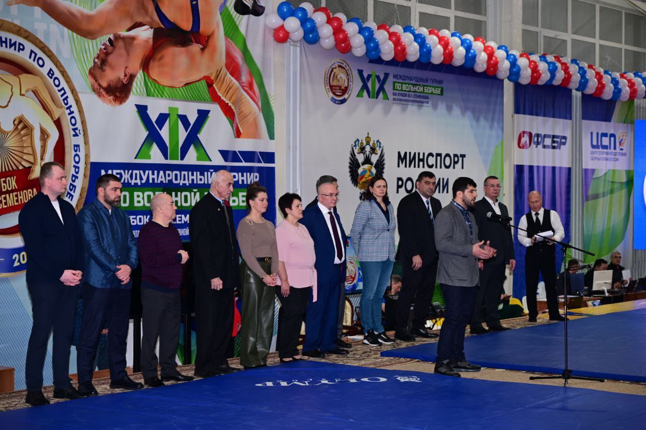 фото: XIX Международный турнир по вольной борьбе на Кубок В.Н. Семенова