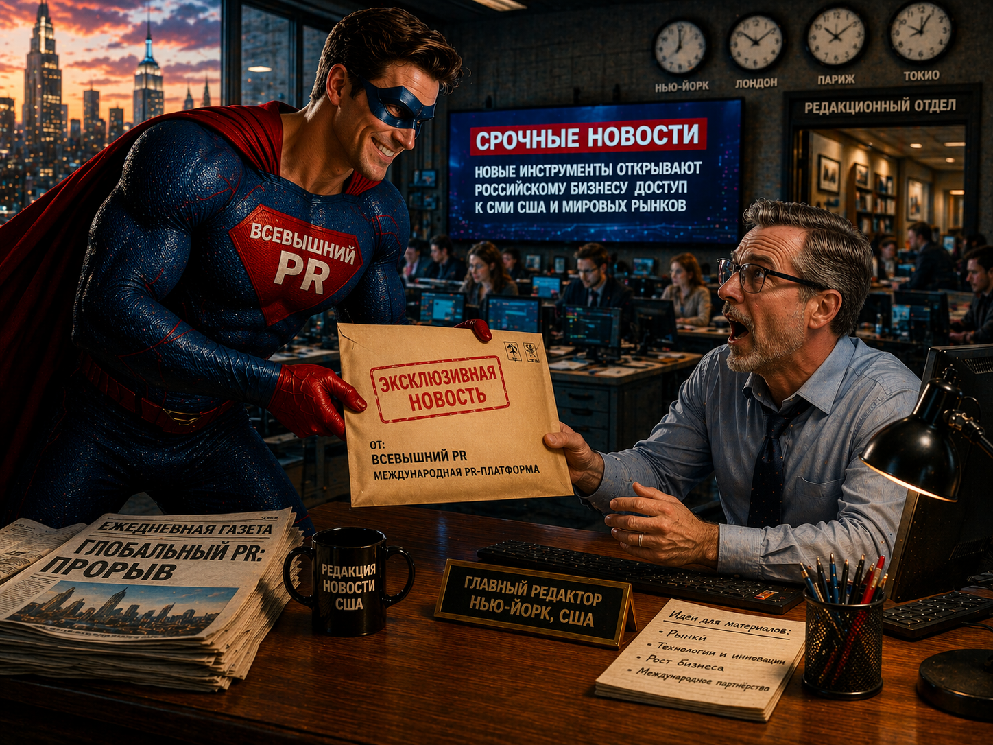 фото: Новые PR инструменты открывают российскому бизнесу доступ к СМИ США и мировых рынков