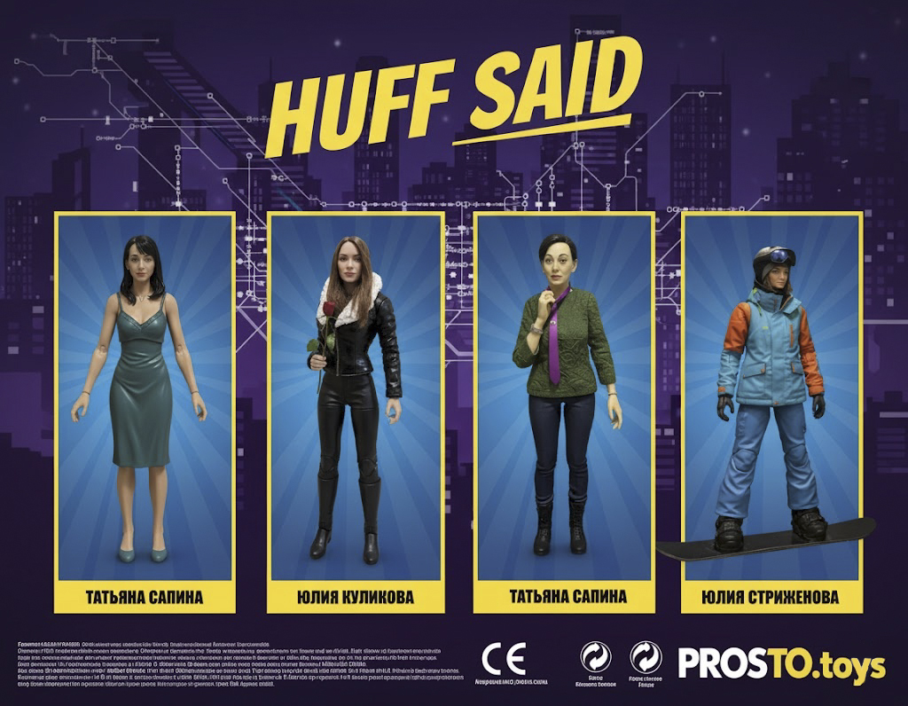 фото: Вселенная «HUFF SAID: Система метро» оживает в коллекционных фигурках: инновационный проект 3D Project и игрушки по иллюстрациям Артема Самойлова