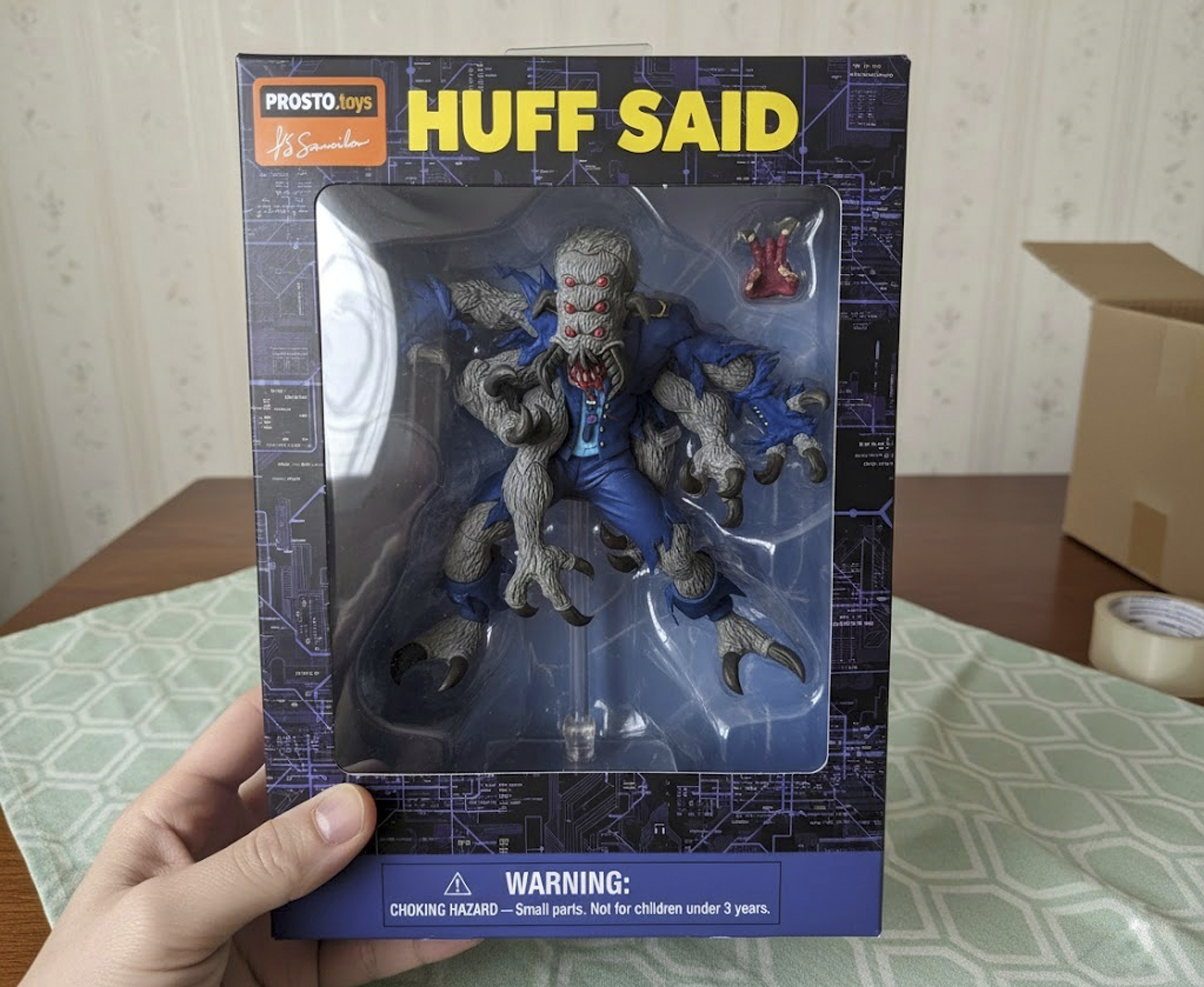 фото: Вселенная «HUFF SAID: Система метро» оживает в коллекционных фигурках: инновационный проект 3D Project и игрушки по иллюстрациям Артема Самойлова