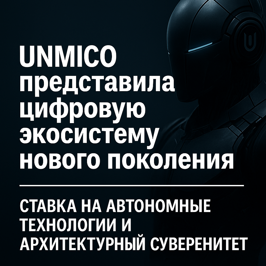 фото: UNMICO представила цифровую экосистему нового поколения: ставка на автономные технологии и архитектурный суверенитет