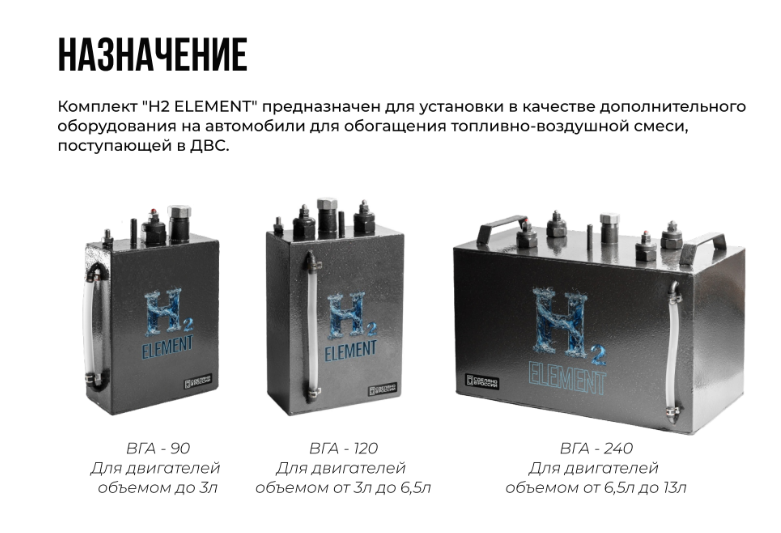 фото: Новаторское решение для экономии топлива - водородный генератор H2Element для автомобиля